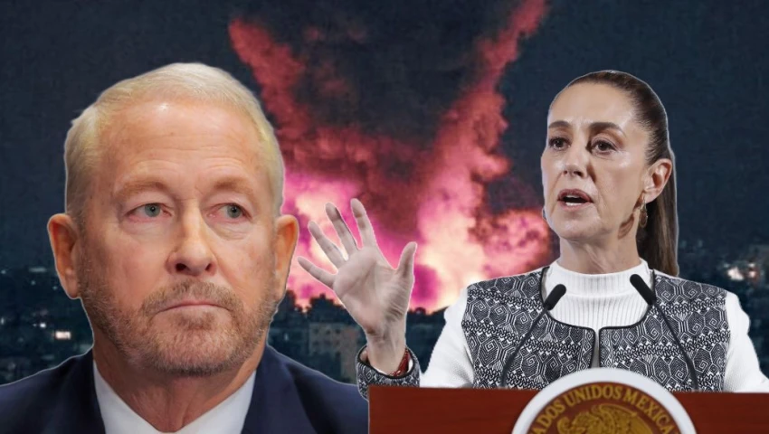 "A México se le respeta": Sheinbaum responde a Ronald Johnson tras amenaza de ataques militares