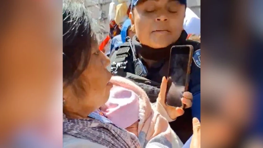 Policías en Querétaro detienen violentamente a indígenas durante operativo en el Centro Histórico