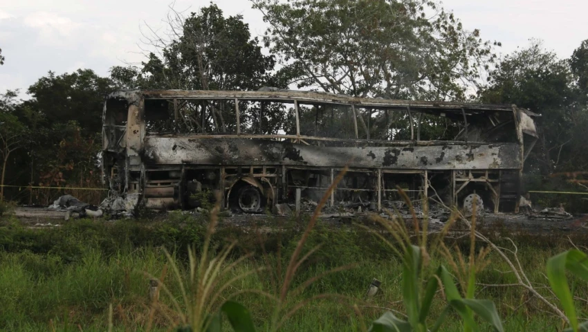 Accidente en carretera Escárcega-Villahermosa