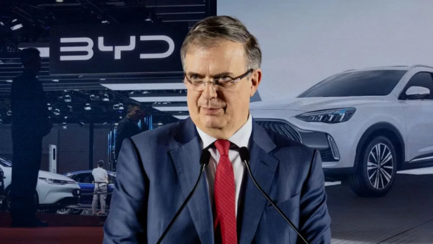 Adiós MG y BYD: México perfila aranceles del 50% a autos chinos