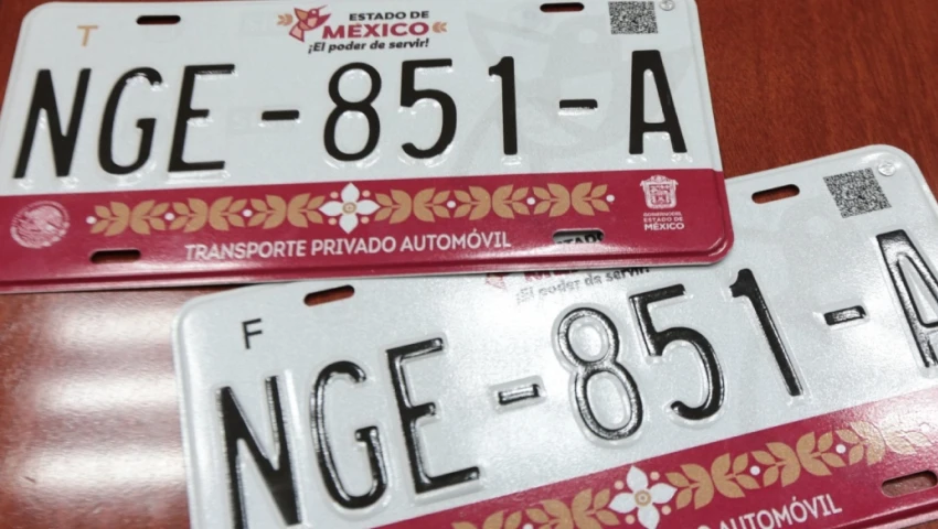 reemplacamiento estado de méxico placas calendario