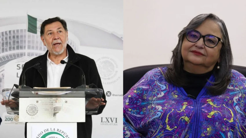 'Es un honor recibir su visita': Recibe Fernández Noroña a Norma Piña en el Senado