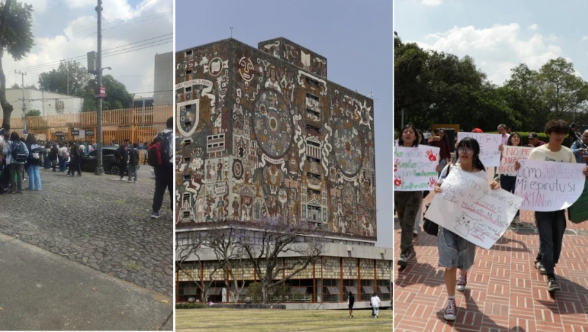 Planteles de la UNAM reciben amenazas