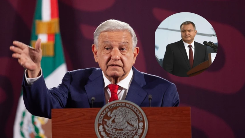 AMLO y Genaro García Luna AMLO y García Luna