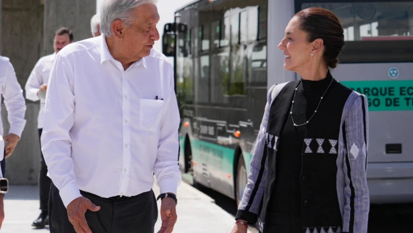 AMLO y Claudia Sheinbaum