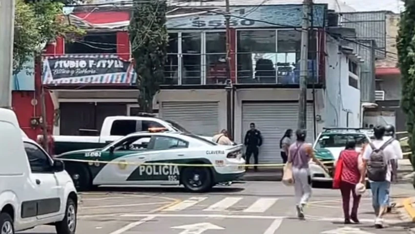 Así ejecutaron a un hombre al salir del gimnasio en Azcapotzalco: una cámara reveló todo