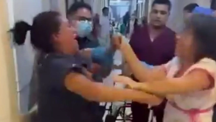 Así fue la golpiza a la doctora Jaide Ramírez en el IMSS de Cabo San Lucas | VIDEO