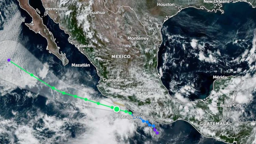 Así impactará la tormenta tropical "Mario": las localidades que corren riesgo por lluvias e inundaciones