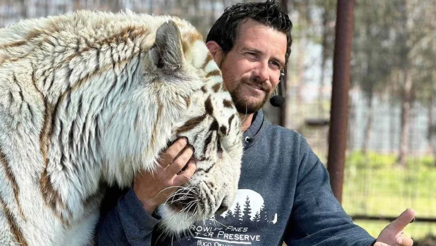 Así murió Ryan Easley, de "Tiger King", por un tigre frente a su esposa e hija en Oklahoma