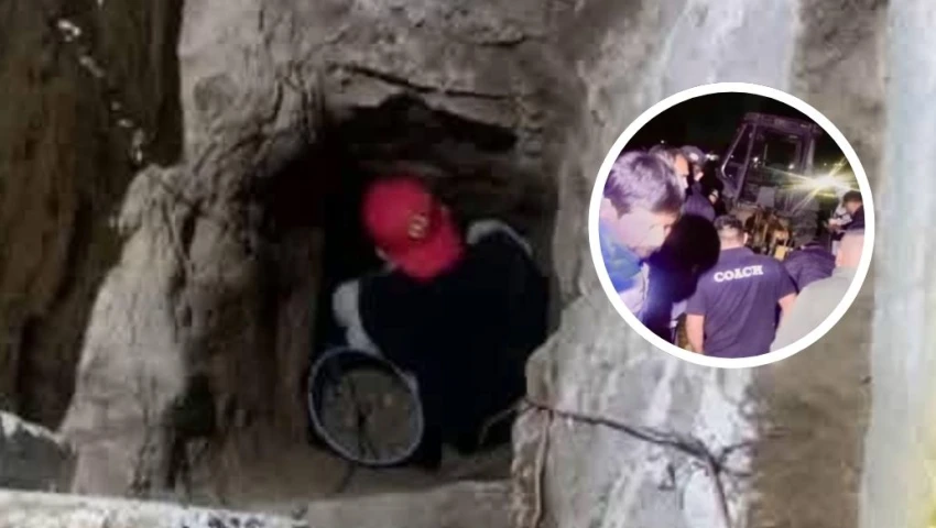 Así sería el túnel de huachicol en Otumba, Edomex, que colapsó y dejó seis muertos