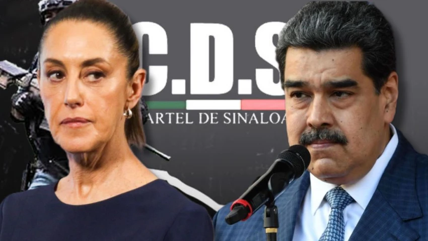 Así reaccionó Sheinbaum ante acusaciones de vínculo entre Nicolás Maduro y el Cártel de Sinaloa