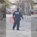 "¿Armas? No, gracias": Policía de Yucatán atrapa a ladrones con una resortera | VIDEO