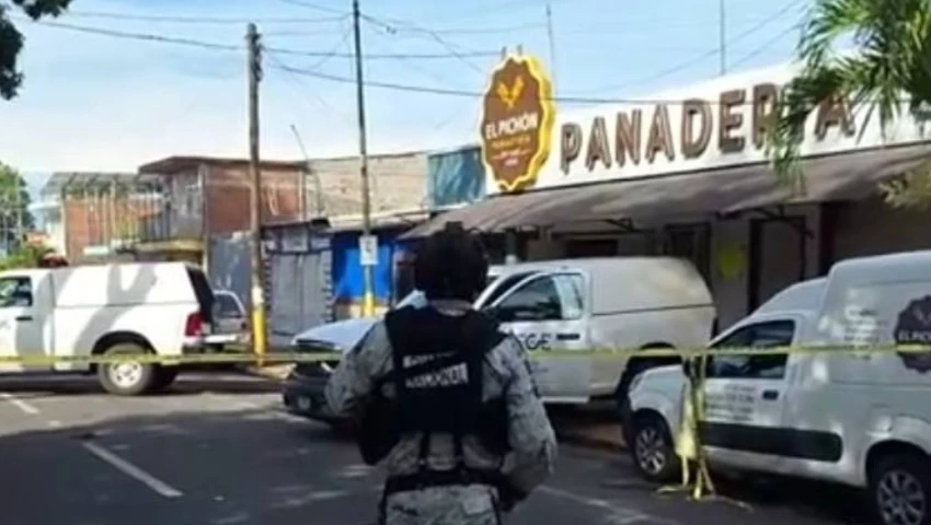 Ataque en panadería de Colima