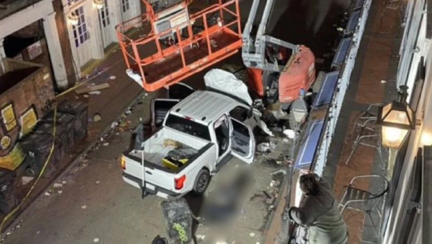Atropellamiento masivo en Nueva Orleans deja varios muertos y heridos, así empieza el año | VIDEO