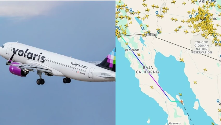 Avión de Volaris con emergencia aérea: Lo que se sabe del vuelo con ruta Tijuana - La Paz