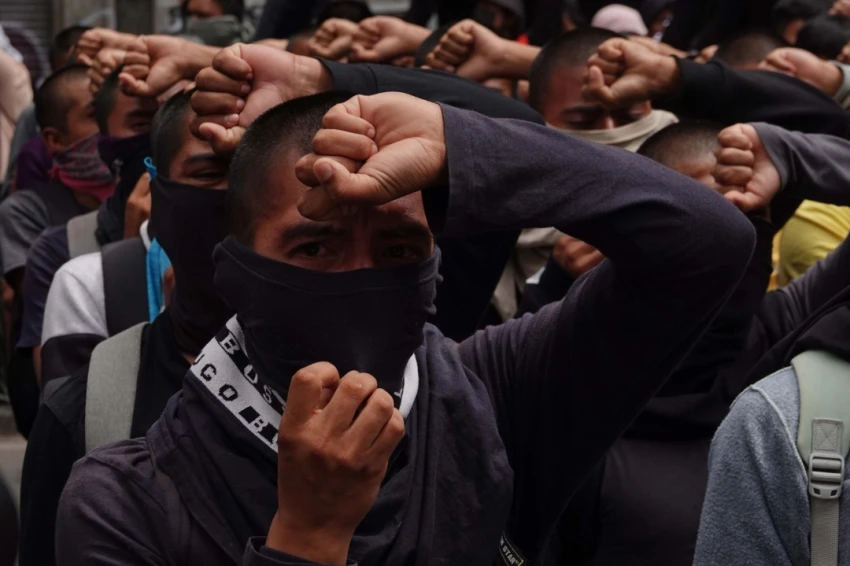 Caso Ayotzinapa Manifestantes de Ayotzinapa