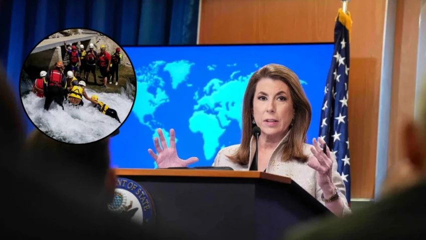 Tammy Bruce, portavoz del Departamento de Estado de EE.UU. Tammy Bruce