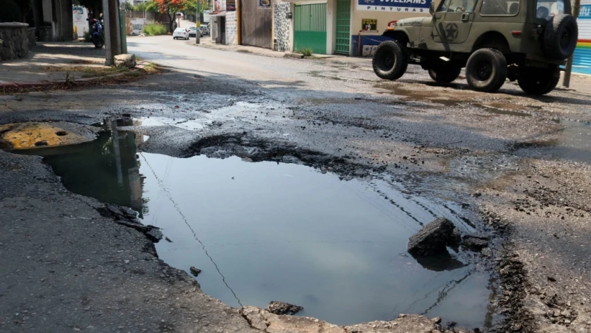 Baches en la CDMX baches