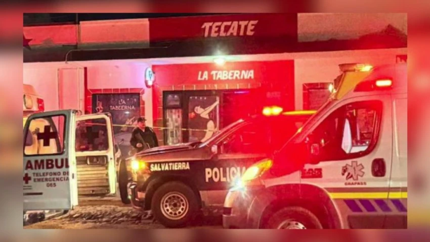 Ataque a bar "La Taberna" Ataque a bar "La Taberna" en Salvatierra.