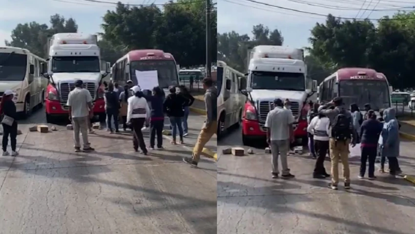 Bloqueo en López Portillo Bloqueo en López Portillo