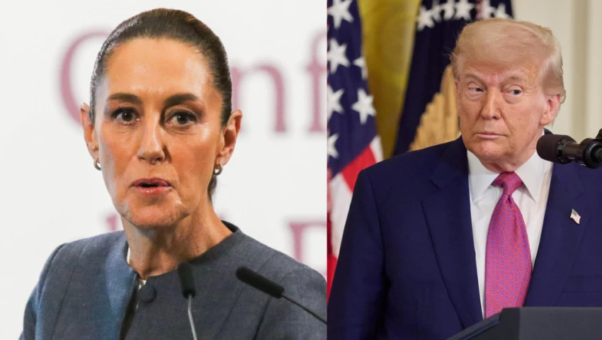 Claudia Sheinbaum y Donald Trump Claudia Sheinbaum y Donald Trump