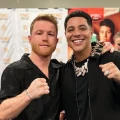 Canelo Álvarez y Eduin Caz