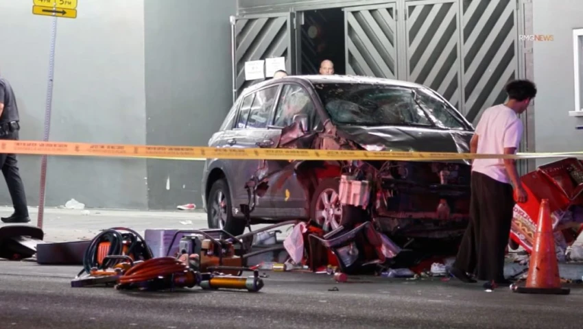 Caos en Hollywood: Atropellamiento masivo deja decenas de heridos en Los Ángeles |IMÁGENES