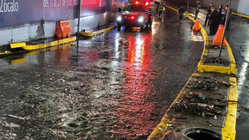 Calles inundadas y zonas más afectadas por lluvias en CDMX hoy, 21 de agosto: Estado del Metro