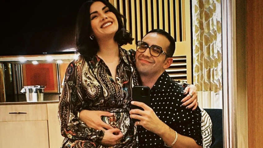 Capi Pérez y su esposa
