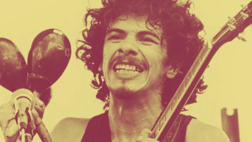 Carlos Santana en Festival de Woodstock
