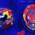 Checo Pérez honra a la lucha libre con casco para el Gran Premio de México 2024