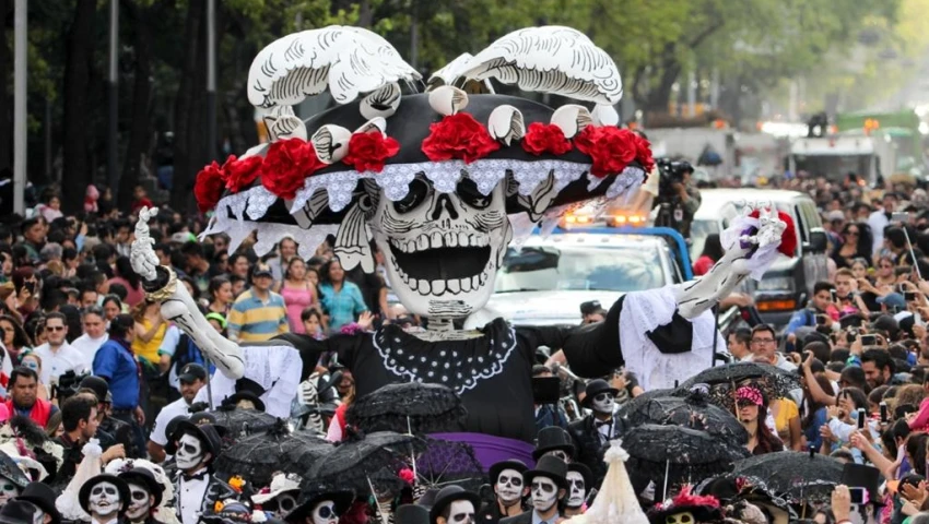Mega procesión de Catrinas CDMX 2025