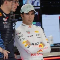 Checo Pérez en su Red Bull