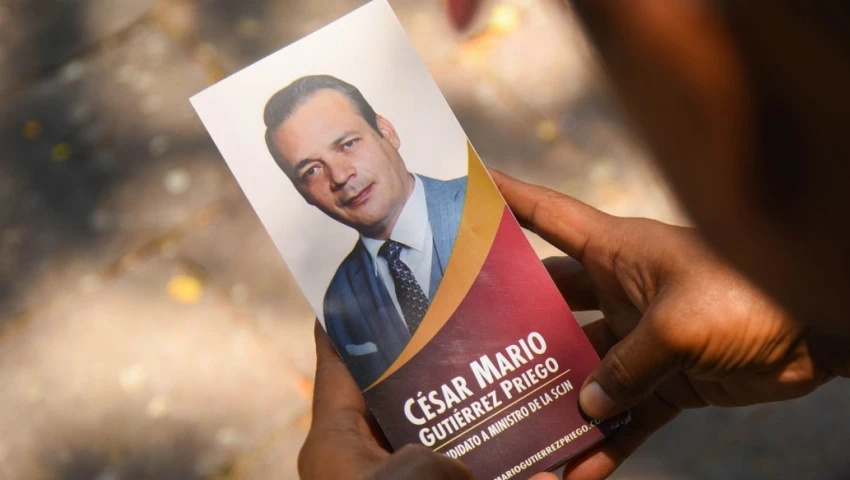César Mario Gutiérrez Priego, ministro, SCJN, Jesús Gutiérrez Rebollo, elecciones judiciales