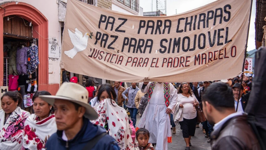 Marcha en Chiapas Marcha en Chiapas