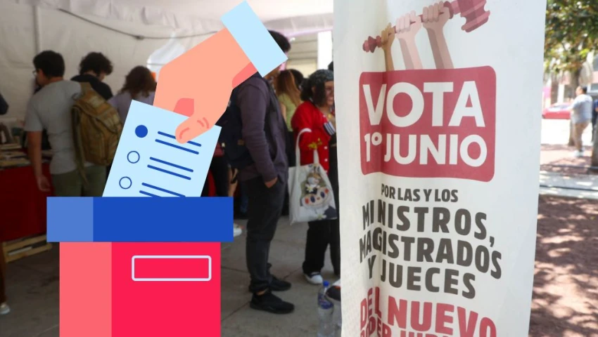 ¿Cómo votar? Aquí la explicación de la boleta para la Elección Judicial