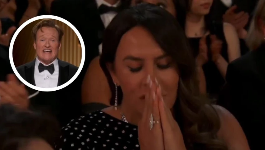 Conan O'Brien se burla de Karla Sofía Gascón en los Oscar 2025: Así fue su reacción