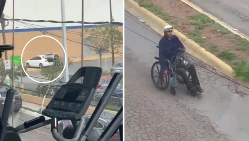 Descubren engaño de hombre que pide limosna