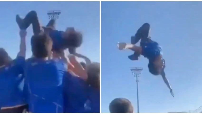 UANL estudiante accidente caída