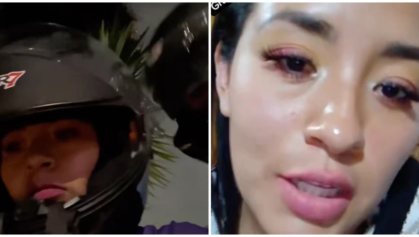 acoso sexual moto taxi conductora denuncia tiktok