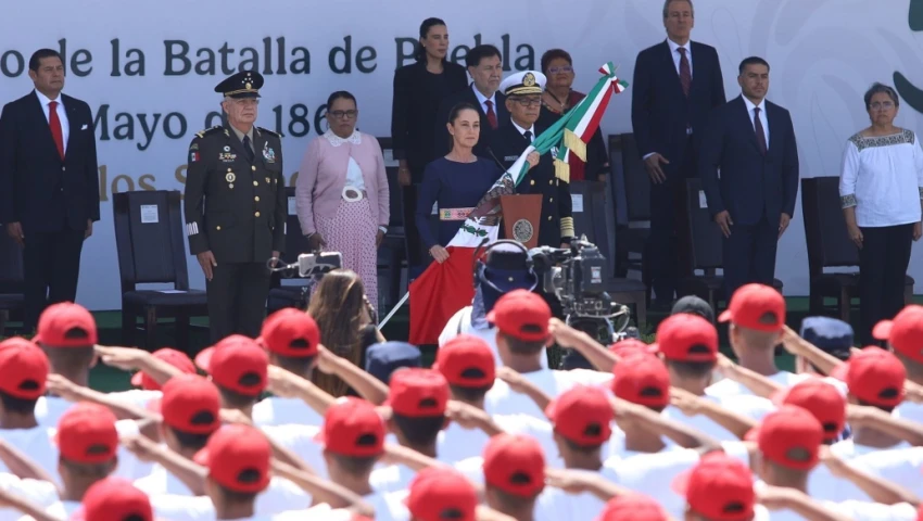 Claudia Sheinbaum Claudia Sheinbaum encabeza ceremonia por Batalla de Puebla