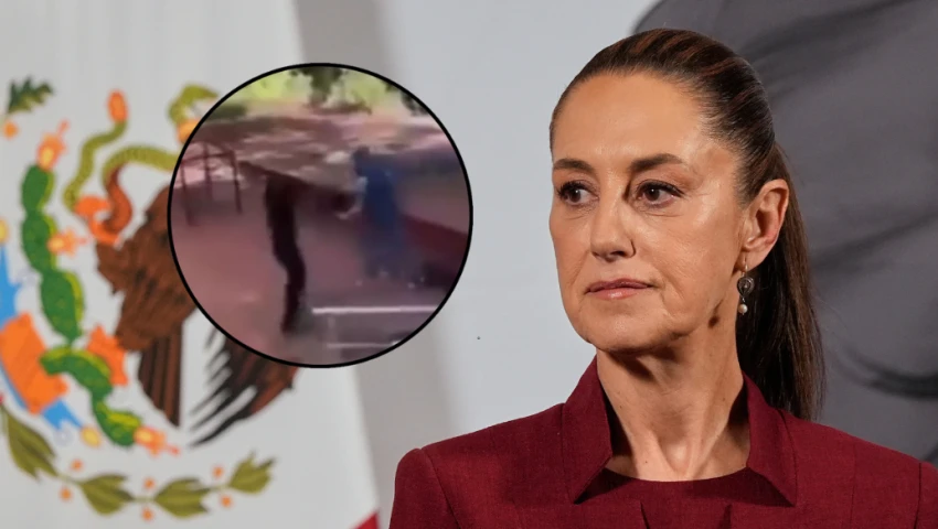 Claudia Sheinbaum lamenta asesinato de estudiante en el CCH Sur