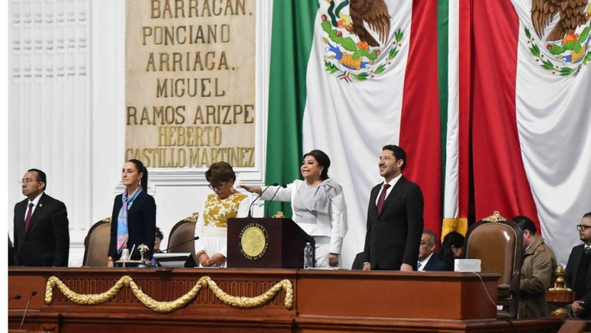 Así fue la toma de protesta de Brugada, la segunda mujer Jefa de Gobierno en CDMX
