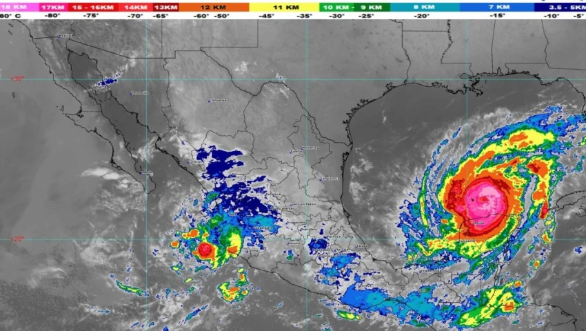 Lluvias intensas y potencial ciclónico: el clima de hoy, martes 8 de octubre