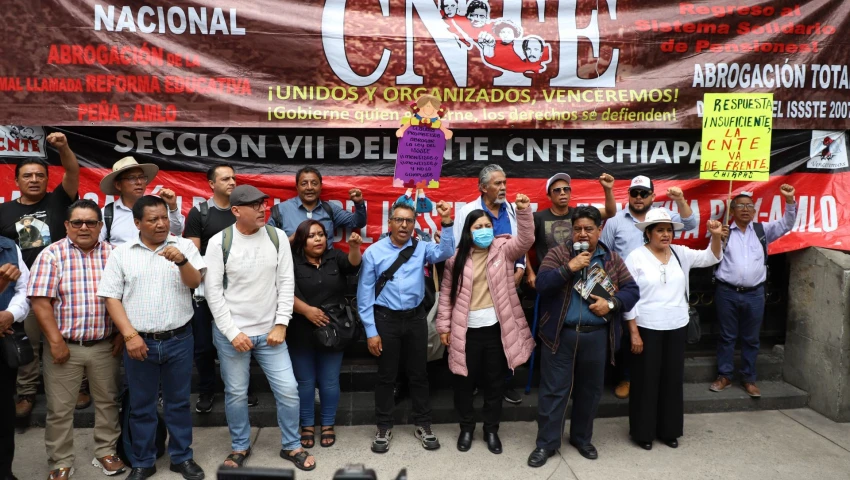 Protestas de la CNTE. Protestas de la CNTE