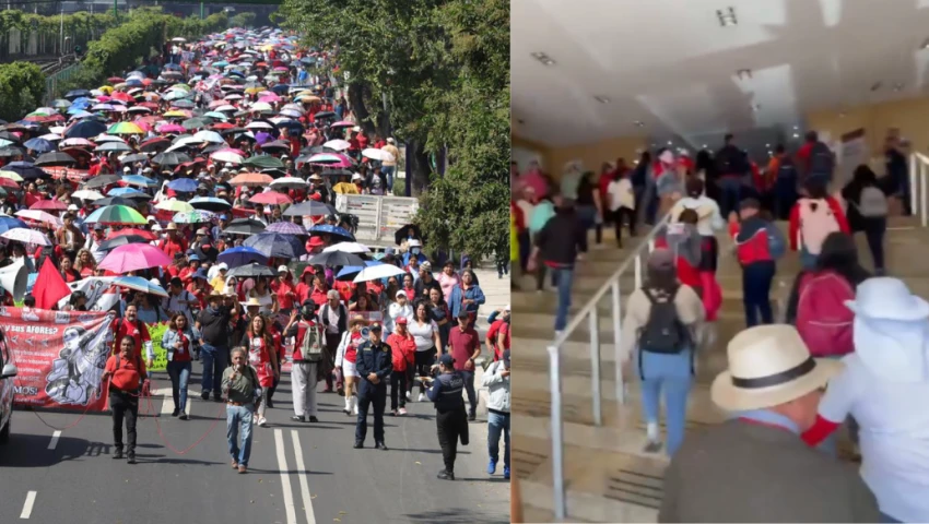 CNTE retoma las calles de la Ciudad de México CNTE retoma las calles de la Ciudad de México