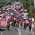 CNTE retoma las calles de la Ciudad de México CNTE retoma las calles de la Ciudad de México