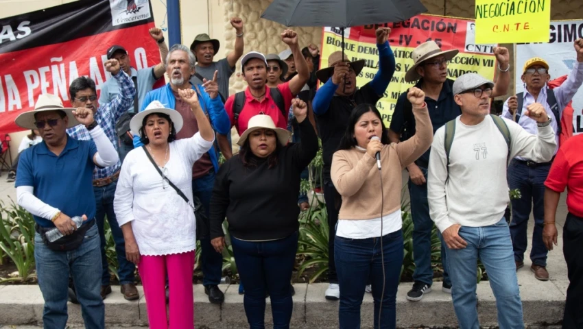 Integrantes de la CNTE Integrantes de la CNTE