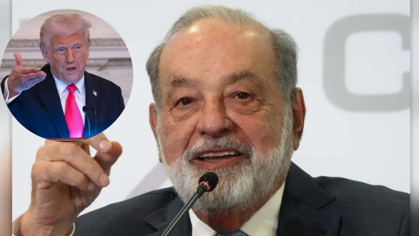 Carlos Slim, Donald Trump