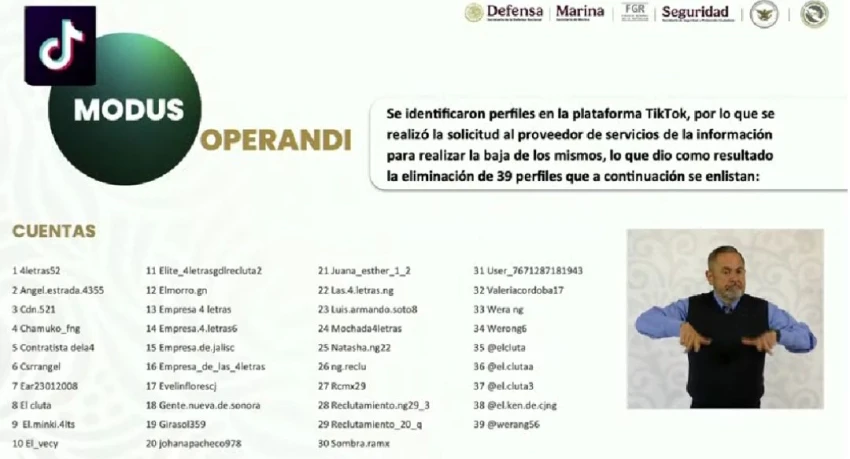 Cuentas eliminadas